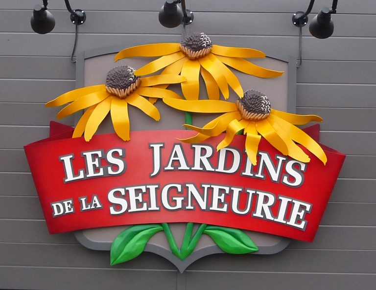 Enseigne 3D aluminium et hdu 3D Blainville