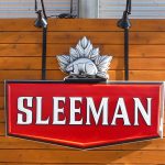 Enseigne brasserie Sleeman, 3d, sculptée - Montréal